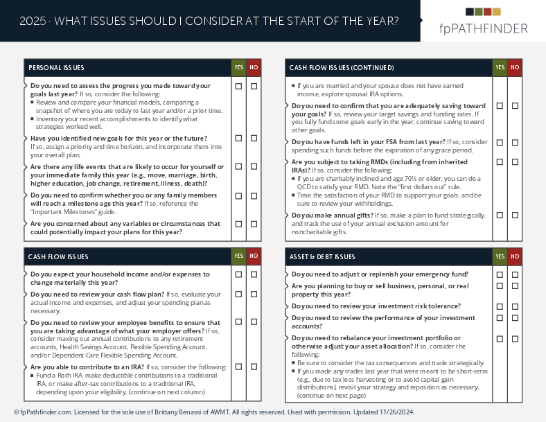 What-Issues-Should-I-Consider-At-The-Start-Of-The-Year 2025 1