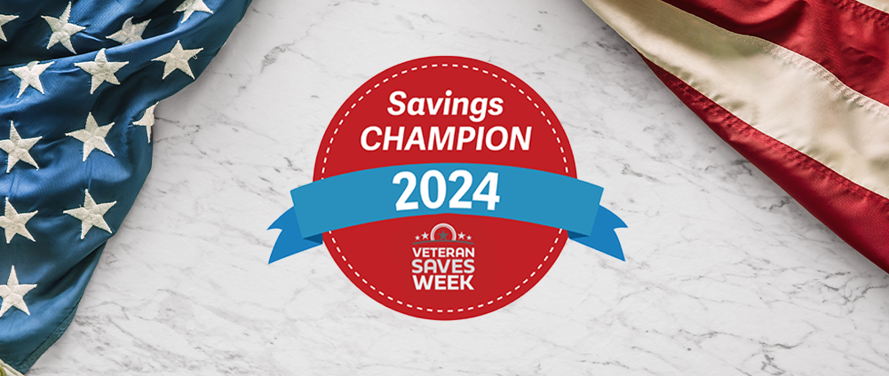 AAFMAA Wealth Management & Trust LLC (AWM&T) receive the 2024 Savings Champion Award from Veteran Saves