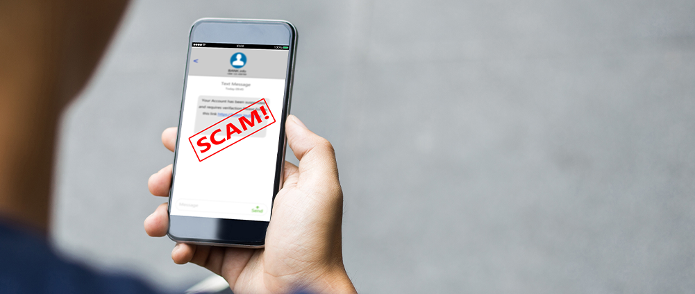 Veteran being targeted by a cyber financial scam. Advice from AWM&T.