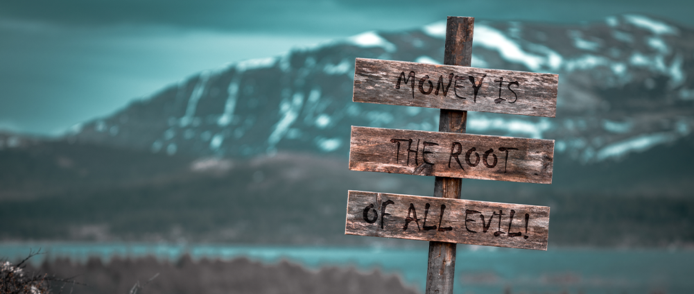 AWM&T Dispels Money Myths - Sign that reads 