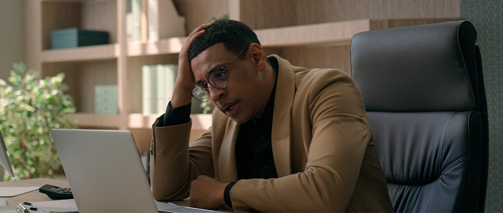 Military Veteran is stressed out from self-managing his investments versus going to AWM&T for professional assistance.